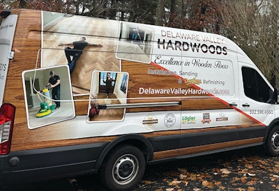 Does it bother me that an employee who left my company is still pictured on the side of my van? No, quite the opposite.