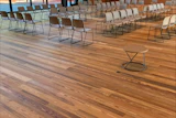 Finished reclaimed floors at the University of Virginia.