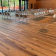 Finished reclaimed floors at the University of Virginia.