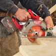 Milwaukeeâs M18 Fuel 7Âź-inch circular saw.
