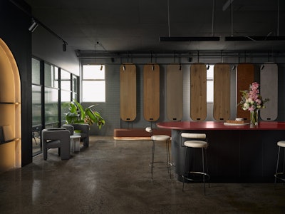 Kustom Timber's new Melbourne showroom.