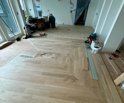 White oak floor by Alex Oster