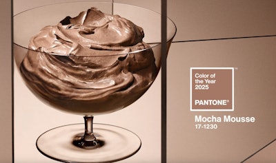 PANTONE 17-1230 Mocha Mousse.