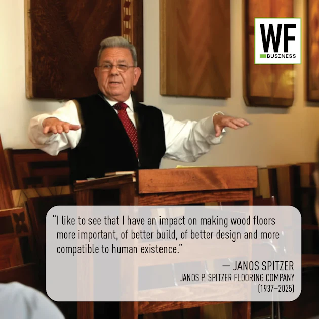Janos Spitzer, Founder of Janos P. Spitzer Flooring Consultants, Dies ...