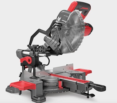 Skil’s 10-amp 7¼-inch single-bevel sliding miter saw