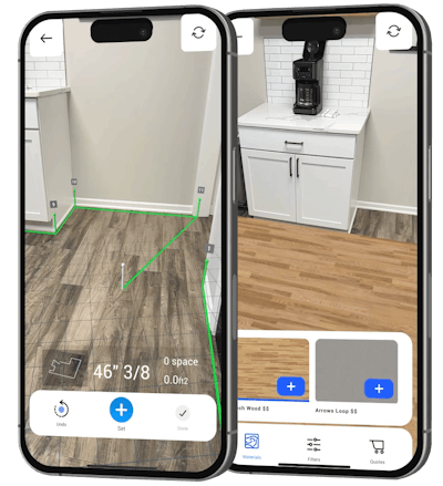 Two Phones Background Romoved Flooring