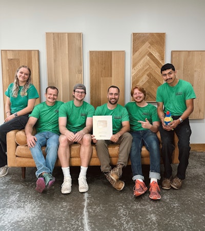 Our team’s work creating and editing videos earned us a YouTube Silver Play Button for getting over 100,000 subscribers.
