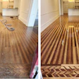 Before And After Of A Historic Wood Floor In Louisville Kentucky By Eubanks Hardwood Flooring