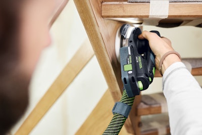 Festool’s ETSC 2 125/150 Cordless Random Orbit Sander