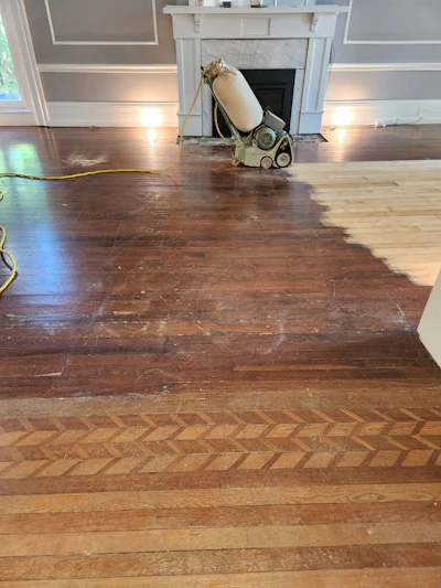 Historic Louisville Home Wood Floor Refinish Eubanks Hardwood Flooring 3