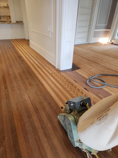 Historic Louisville Home Wood Floor Refinish Eubanks Hardwood Flooring 4