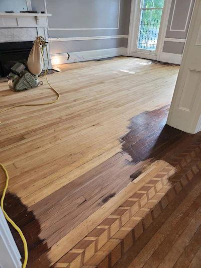 Historic Louisville Home Wood Floor Refinish Eubanks Hardwood Flooring 6
