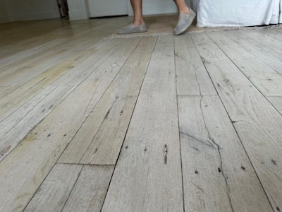 Premiere Finishing & Coating’s Engineered Reclaimed White Oak.