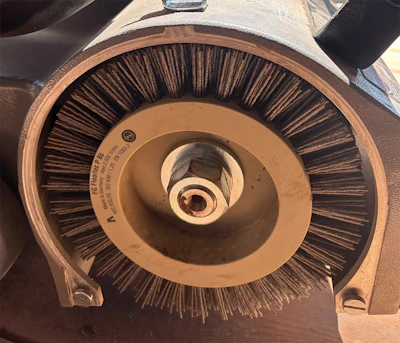I think a lot of wood flooring pros shy away from doing decks because the chance of destroying your good equipment is high, or you have to buy old equipment you use only for decks. I found that buying a dedicated machine built for deck sanding (I use the FG Blitz) paid for itself in its first job; I can easily sand an entire 1,000-square-foot deck start-to-finish by myself in a day.