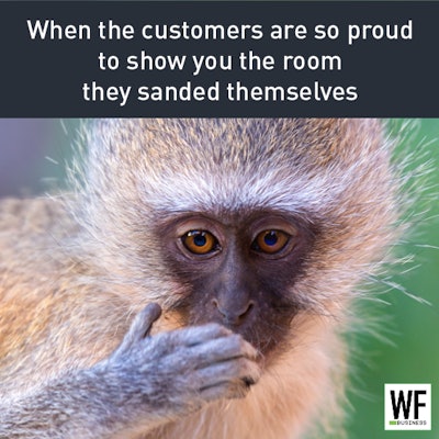 Monkey Customers Sanded