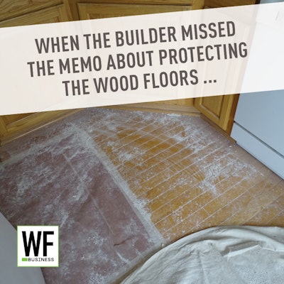 When The Builder Missed Filthy Wf