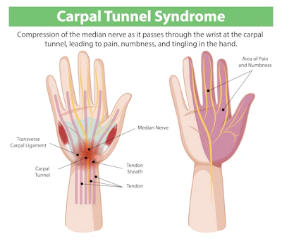 Carpal Tunnel Syndrome Shutterstock 2471730799