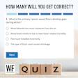 Gap Quiz