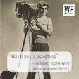 Vintage photo of photographer with large camera on tripod, WF Business logo
