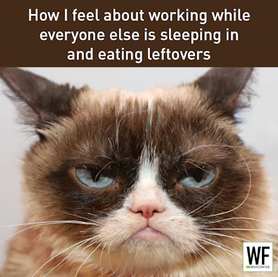 Grumpy Cat Day After Tg