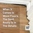 Will this crud in the corner and on the trim cost you a final payment?