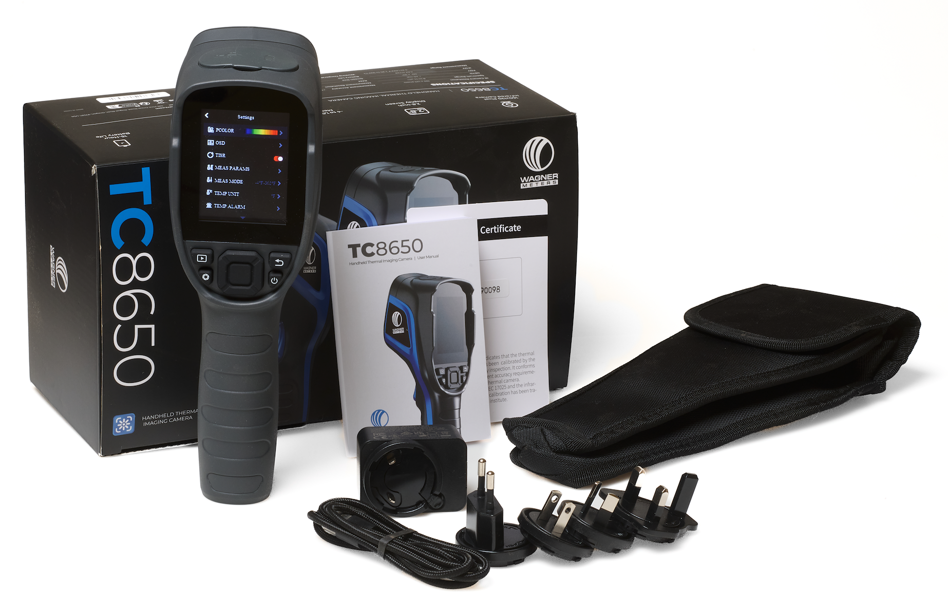 Wagner Meters Tc8650 Thermal Camera Kit