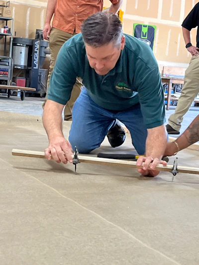 Optimizing his company's office workflow has allowed Osborn's team to focus more on their craft.
