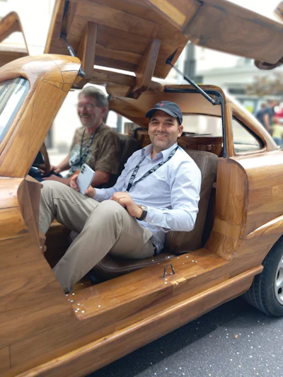 French carpenter Rémi Le Forestier says he likes to do “atypical, unusual and unique things.'