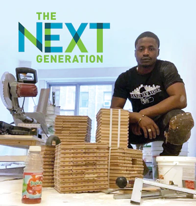 'You constantly learn something, and it's not just about wood flooring, it's about growing in life.' —Izaiah Barrow, iSandNewYork