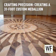 Dj26 End Grain Hed 31 Ft Medallion