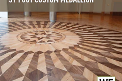 Dj26 End Grain Hed 31 Ft Medallion