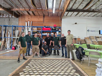 Osborn's team is dedicated to exceptional craftsmanship.