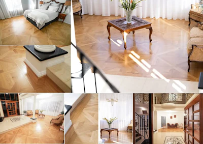 Finish: Polycure | Equipment: Lägler, Pallmann & American Sanders | Adhesive: Selleys
