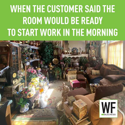 When Customer Said Room Would Be Ready