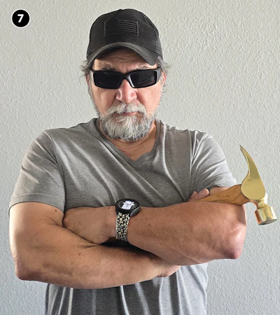 With my Dalluge framing hammer, I feel like I could move mountains. When the zombie apocalypse arrives, this is what I'm grabbing as I run out the door.