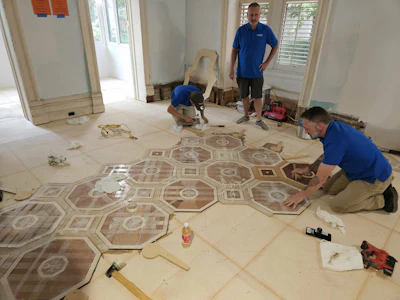 Fm26 End Grain Drayton House Low Country Flooring Installation 1