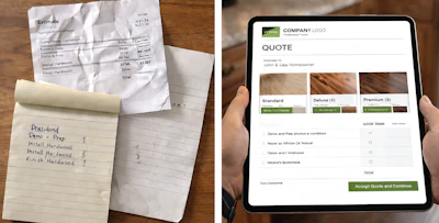 We turned our quotes from a simple paperwork formality into a sales tool.