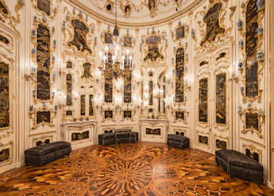 The Round Chinese Cabinet Room at Schönbrunn Palace.