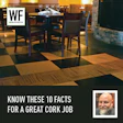 WF Business logo on background of restaurant dining area with checkered floor