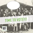 Time To Vote Lumberjack Big Saw