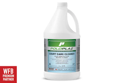 6 V 226 Wf Fm26 Pf Cclean 1 Polo Plaz One Gallon Plastic Jug Photo Court Care Cleaner 12 19 25