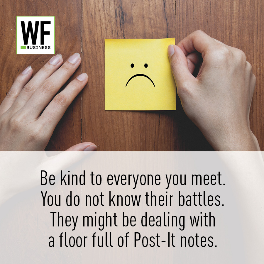 Be Kind Post It Notes25