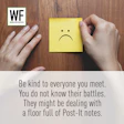 Be Kind Post It Notes25