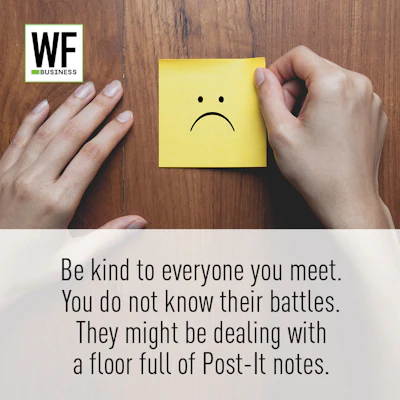 Be Kind Post It Notes25