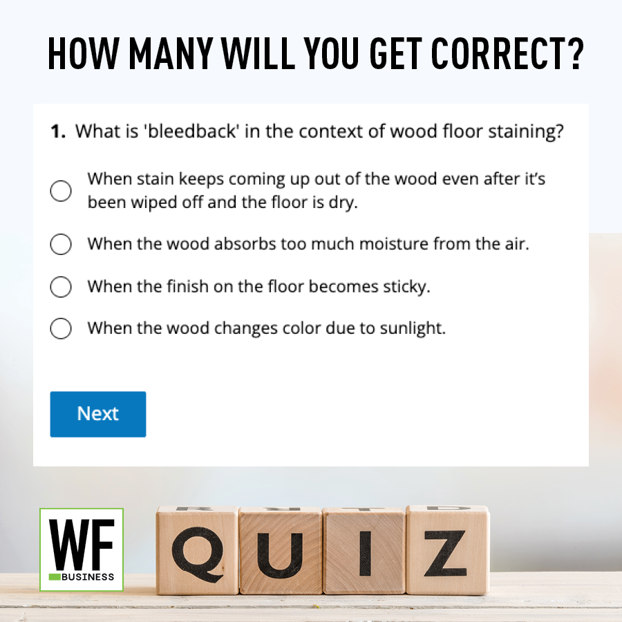 Bleedback Quiz