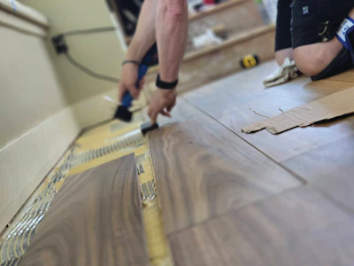 A wood floor magnifies what’s underneath it, so subfloor prep is critical for a quality installation.