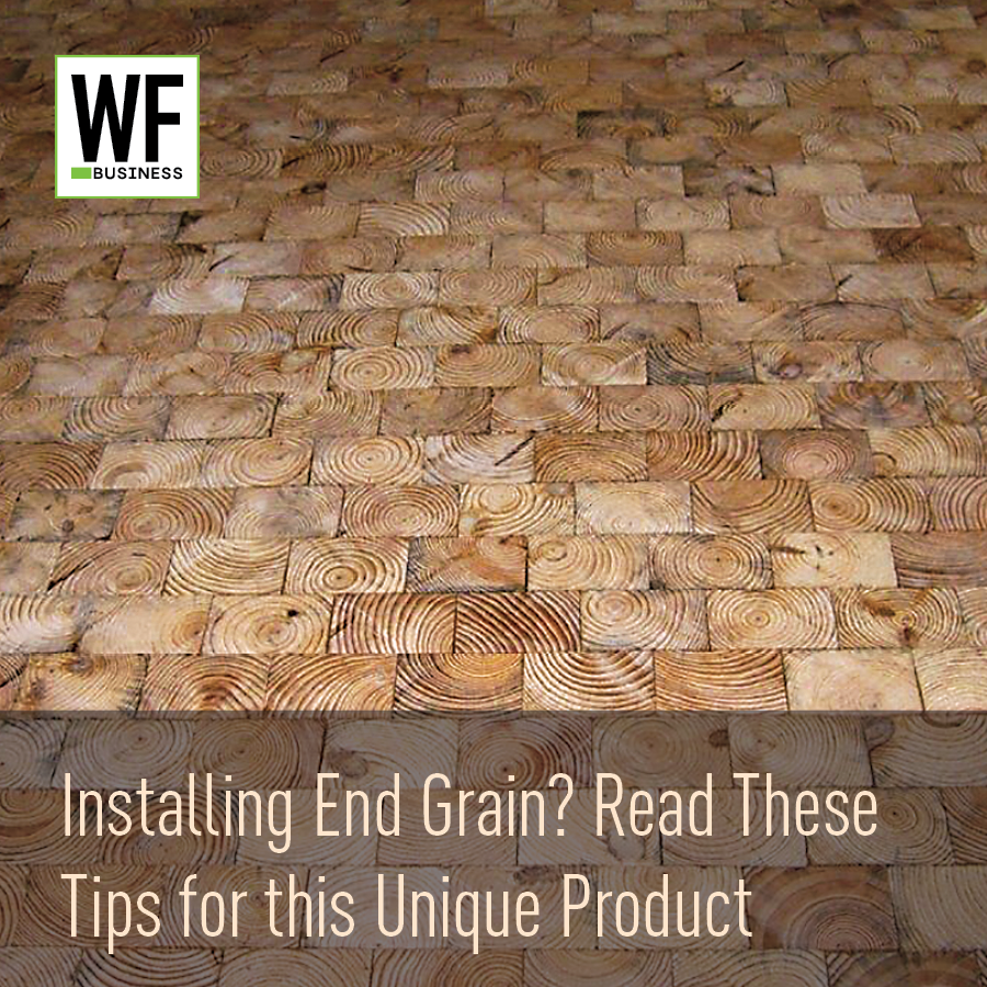 Installing End Grain Jj19