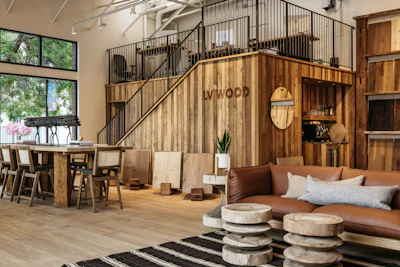 Beverage options, comfortable seating, professional lighting and pops of personality are four things I’d put in any retail store.