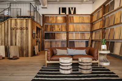 Our trade clients need somewhere comfortable to sit when going over drawings and samples with their clients.