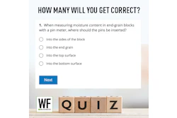 Quiz End Grain